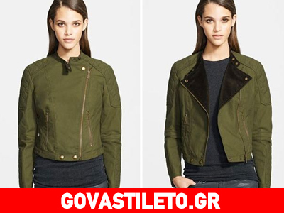 Δες πώς μπορείς να συνδυάσεις το cropped χακί jacket σου!